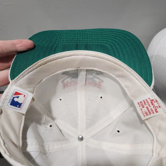 VTG 80s Major League Baseball Golf Challenge MLB MLBPAA New Era Snapback Hat Cap - Picture 16 of 16